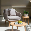 Set Anton Coffee table Ø70cm & Anton Side table Ø40cm