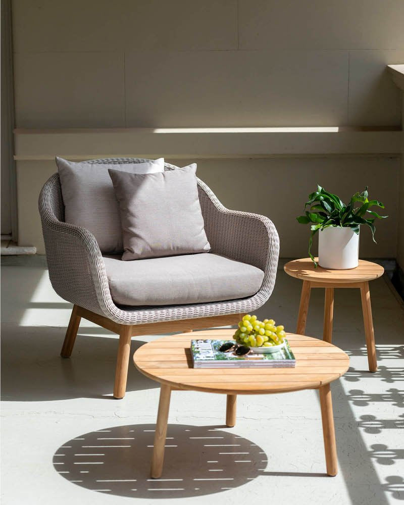 Set Anton Coffee table Ø70cm & Anton Side table Ø40cm