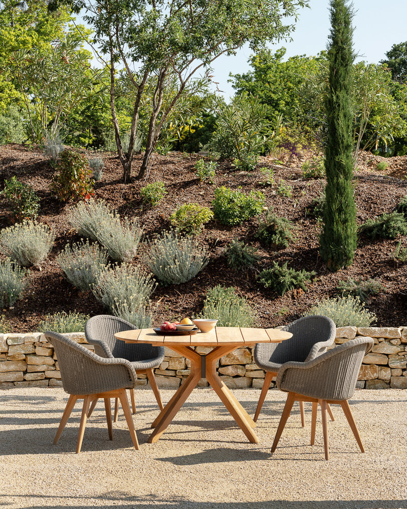 Remi Dining chair teak base