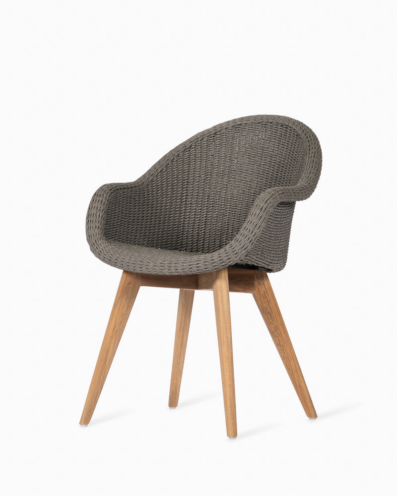 Remi Dining chair teak base