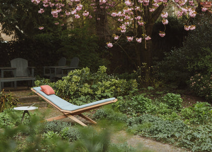Woodlounger + kussen