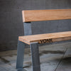 Pond bench vonk