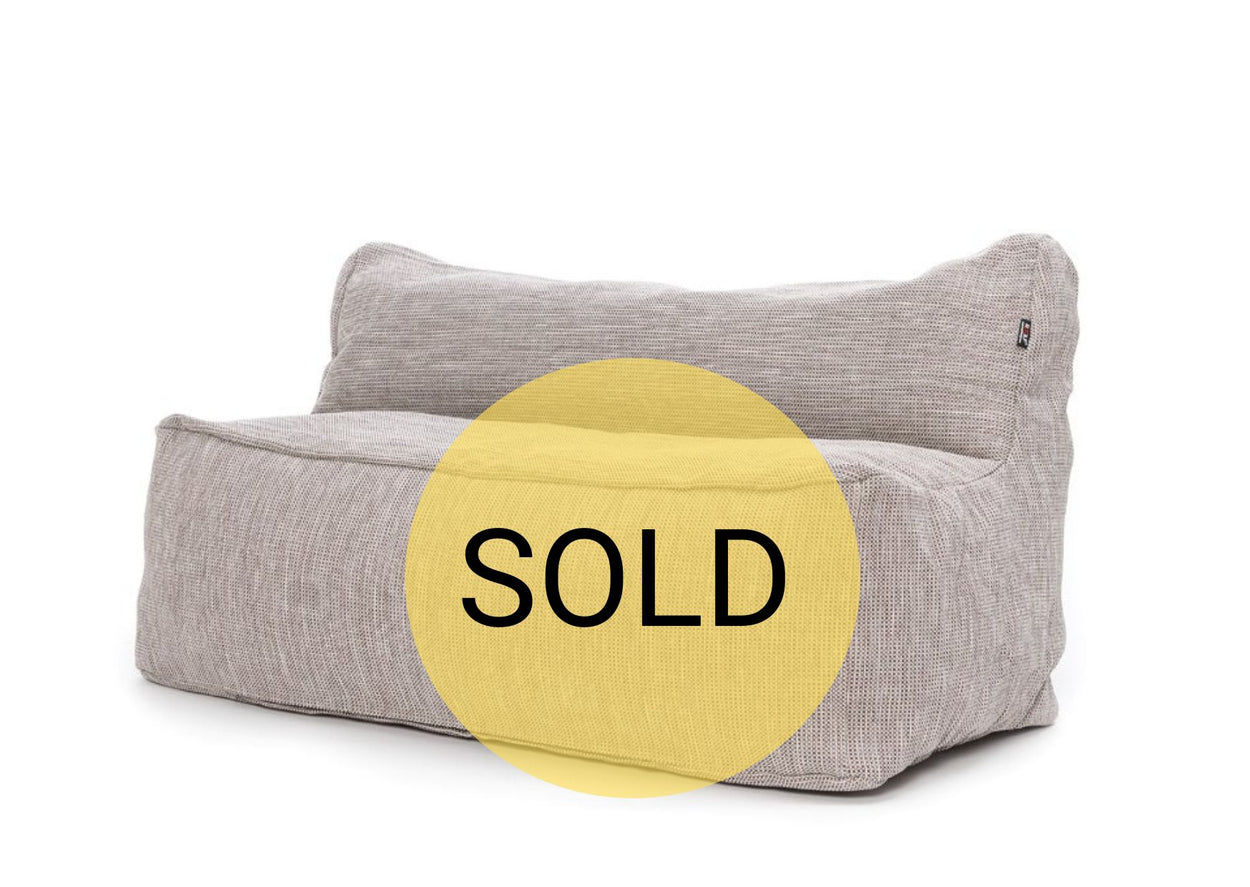 Dotty Love Seat out/indoor Plum