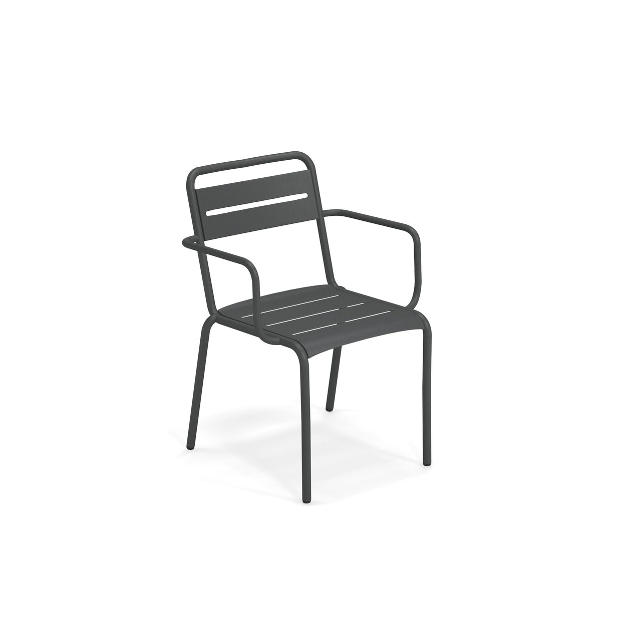 Star armchair Aluminium / 2 stuks