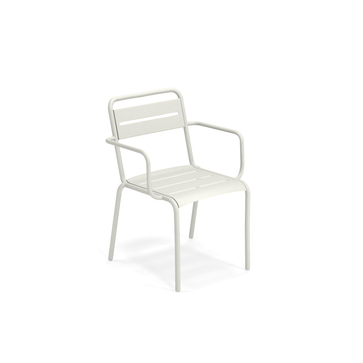 Star armchair Aluminium / 2 stuks
