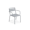Star armchair Aluminium / 2 stuks