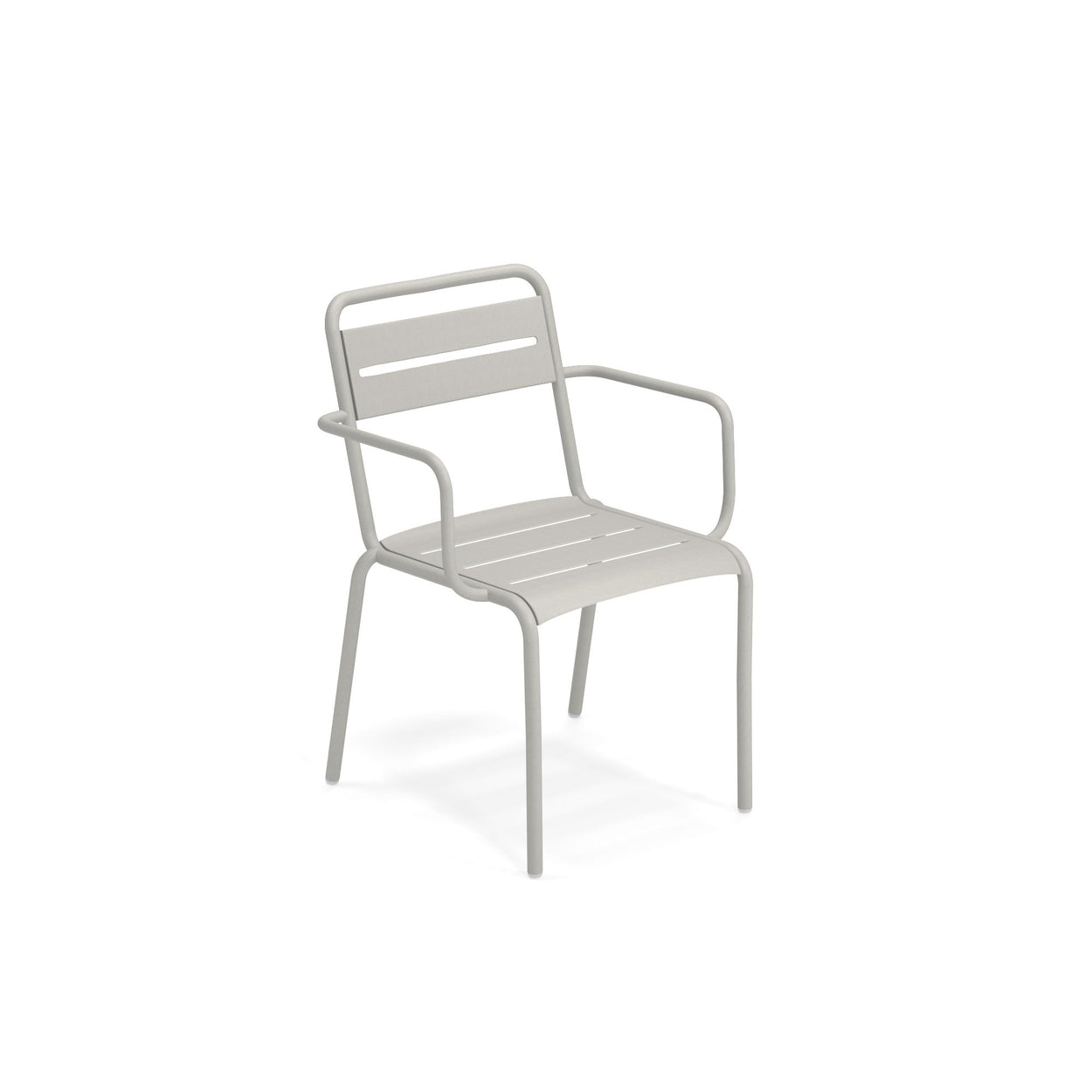 Star armchair Aluminium / 2 stuks