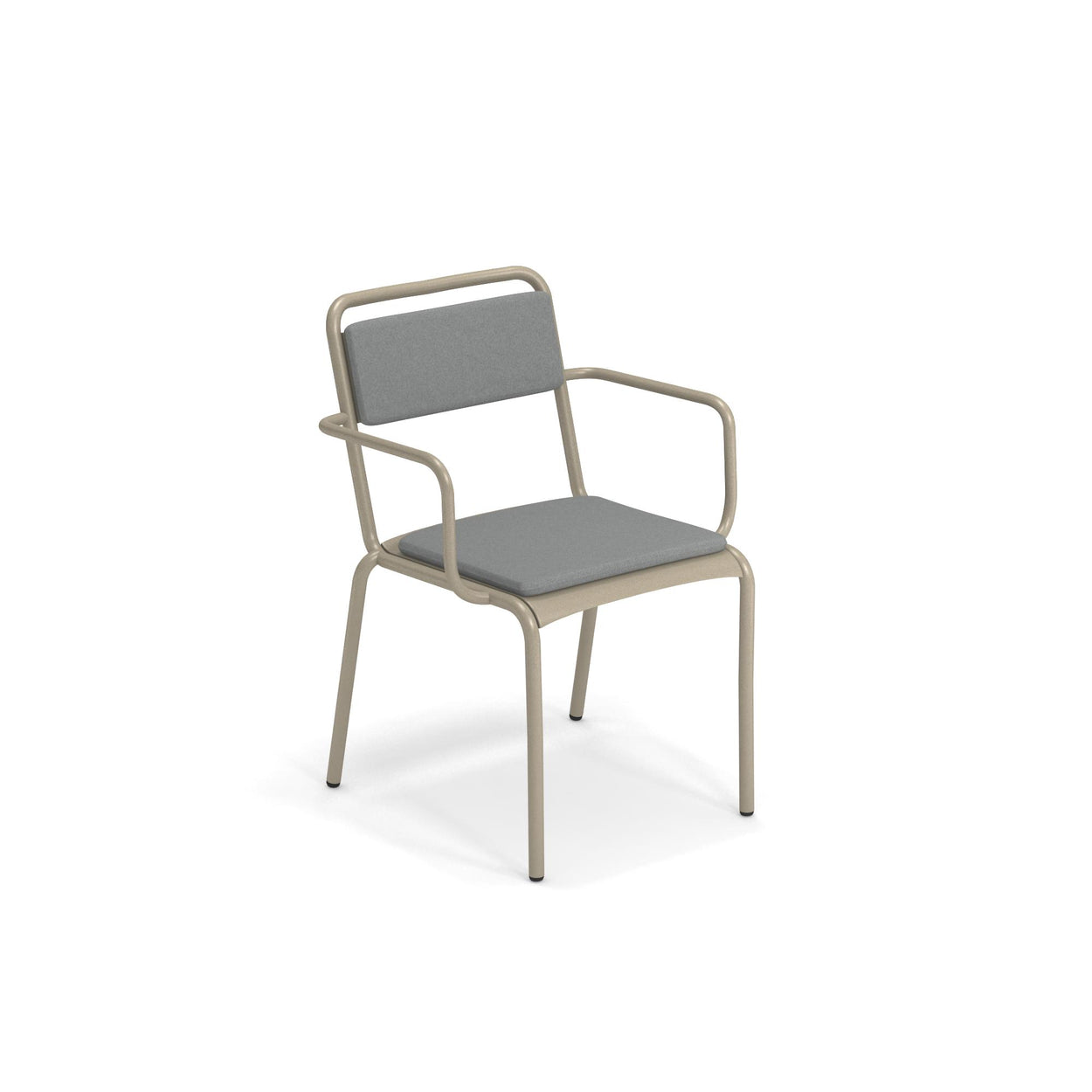 Star armchair Aluminium / 2 stuks