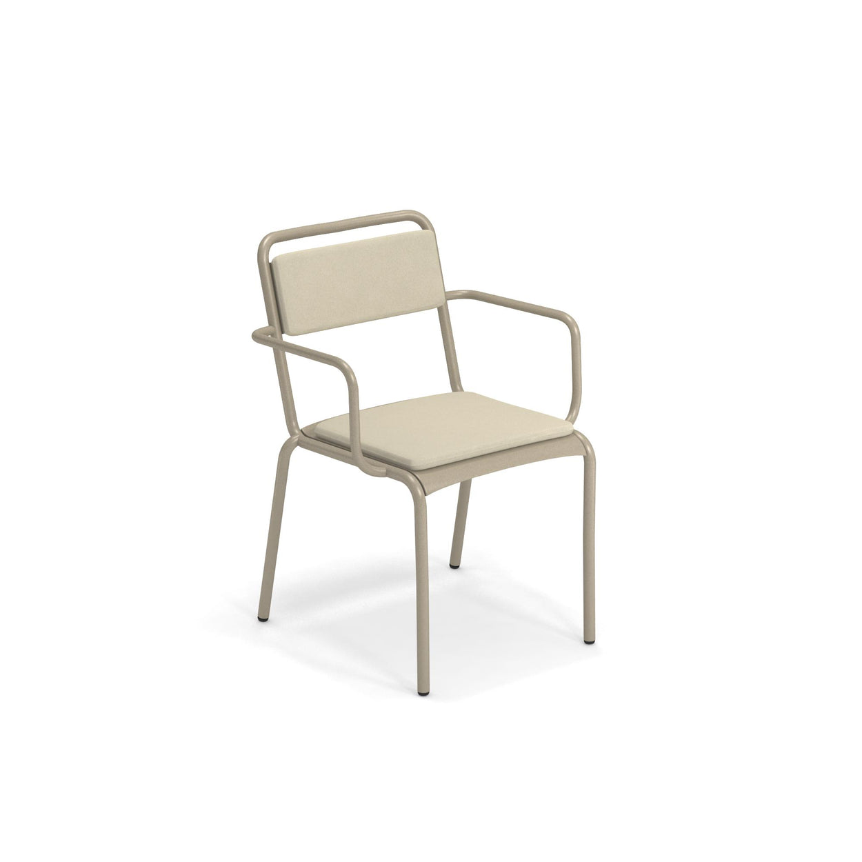 Star armchair Aluminium / 2 stuks