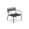 Star Lounge chair Aluminium / 2 stuks
