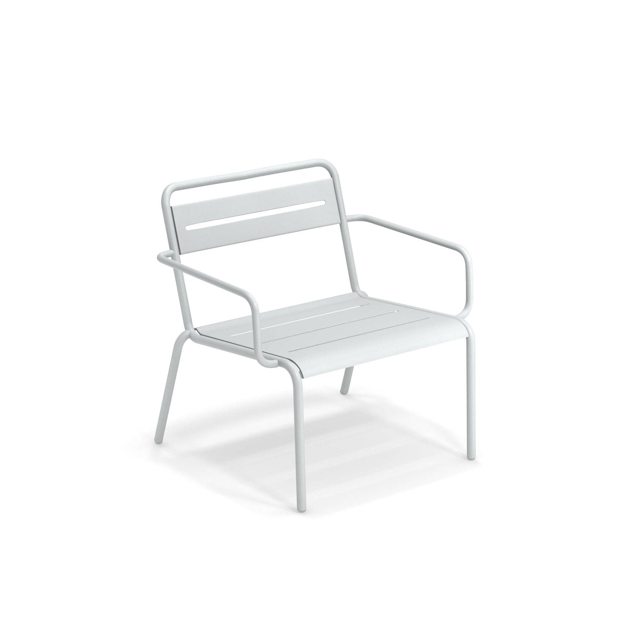 Star Lounge chair Aluminium / 2 stuks