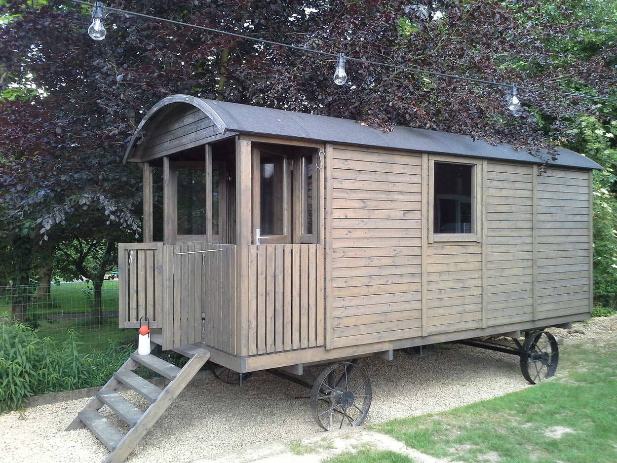 Pipowagen KATHY 508cm incl. veranda bouwpakket