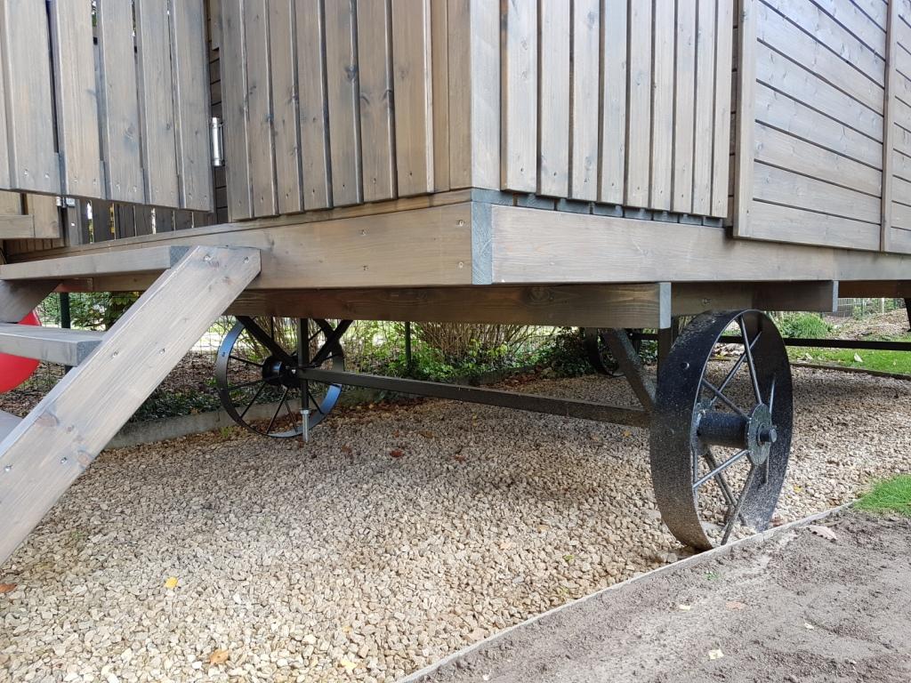 Pipowagen PADDY 480cm incl. veranda bouwpakket