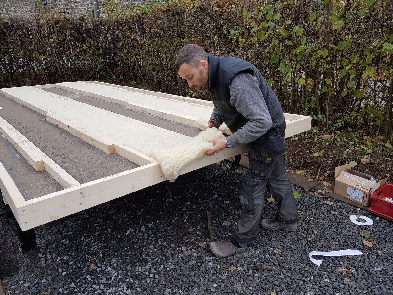 Pipowagen PADDY 480cm incl. veranda bouwpakket