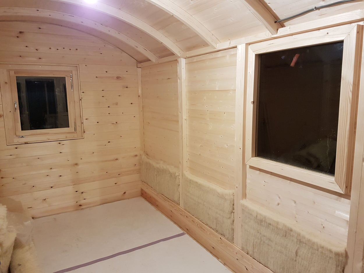 Pipowagen KATHY 508cm incl. veranda bouwpakket