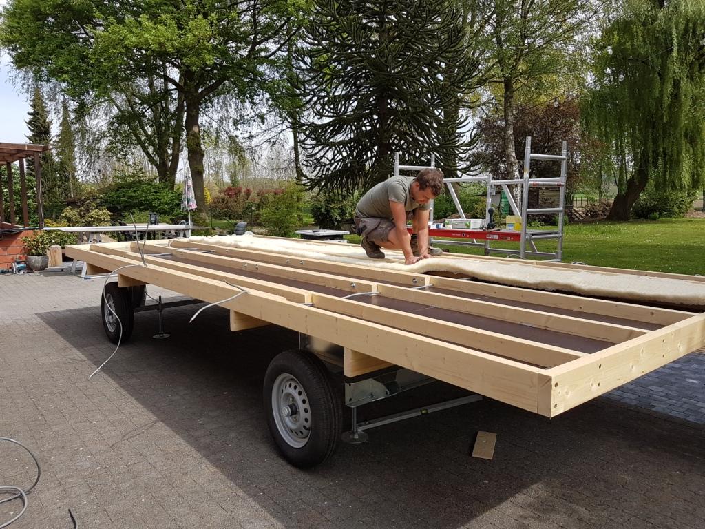 Pipowagen PATRICIA 480cm met 1,5 deur bouwpakket
