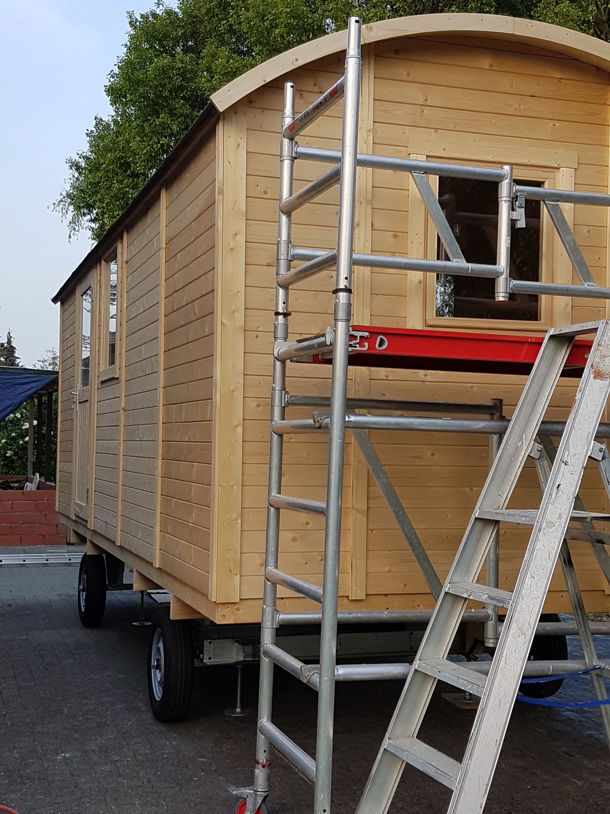 Pipowagen ANGELO 600cm bouwpakket