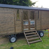 Pipowagen PATRICIA 480cm met 1,5 deur bouwpakket