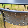 Set Yard tafel 160x97,5 cm, Yard armchair x4 aluminium