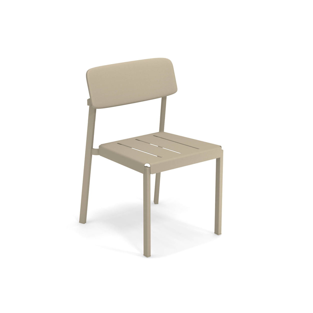 Shine chair Aluminium / 2 stuks