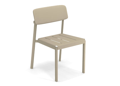 Shine chair Aluminium / 2 stuks