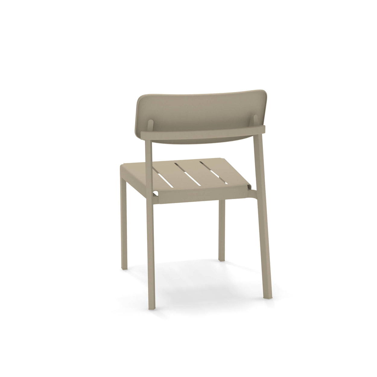 Shine chair Aluminium / 2 stuks