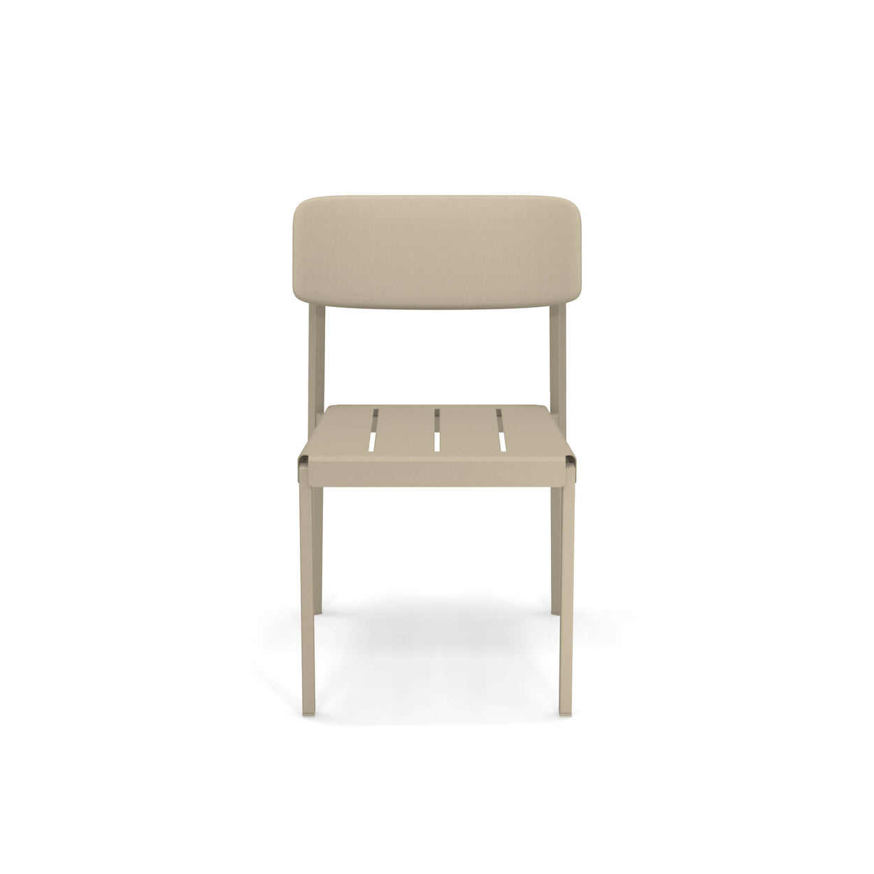 Shine chair Aluminium / 2 stuks