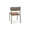 Shine chair Aluminium + Teak / 2 stuks