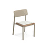 Shine chair Aluminium + Teak / 2 stuks