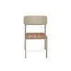 Shine chair Aluminium + Teak / 2 stuks