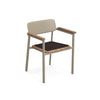 Shine armchair Aluminium + Teak / 2 stuks