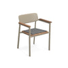 Shine armchair Aluminium + Teak / 2 stuks