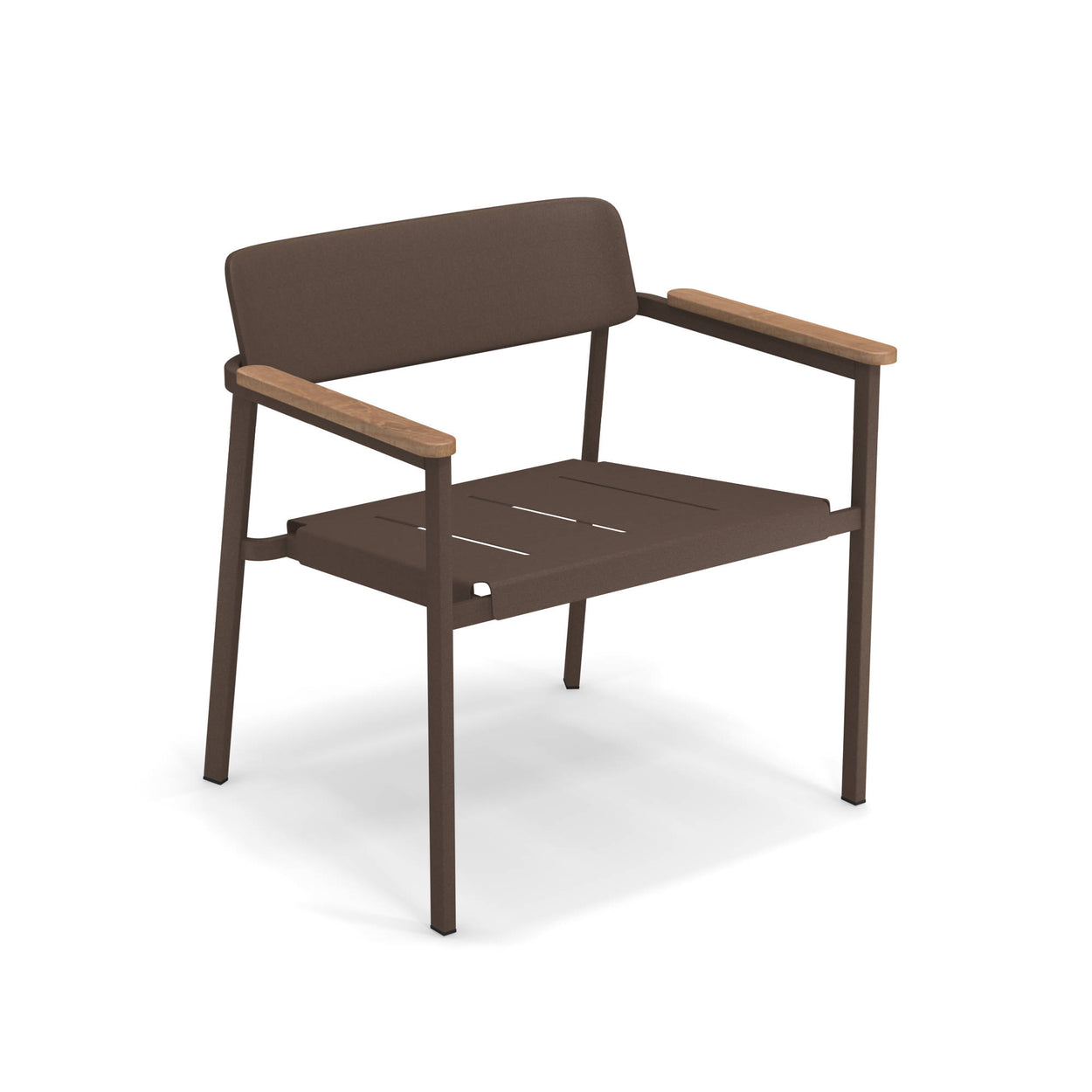 Shine Lounge chair Aluminium / 2 stuks