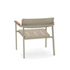 Shine Lounge chair Aluminium / 2 stuks