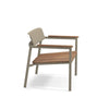 Shine Lounge chair Aluminium + Teak / 2 stuks