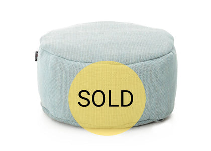 Dotty Poef rond 70cm out/indoor Pastel blauw