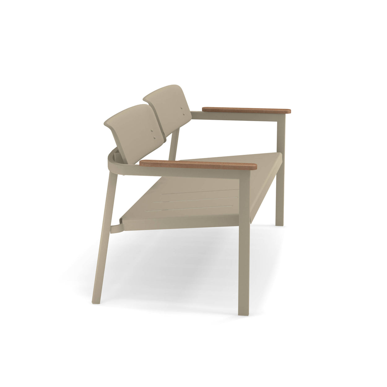 Shine Tweezitbank Aluminium