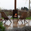 Outdooroven met pizzaoven