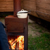 Outdooroven met pizzaoven