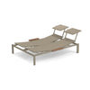 Shine Daybed Aluminium met verborgen wieltjes