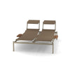 Shine Daybed Aluminium met verborgen wieltjes