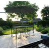 Paraflex standaard - MONO Balkonparasol - Vierkant