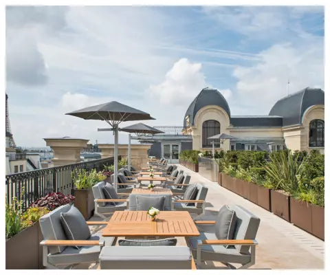 Paraflex standaard - MONO Balkonparasol - Rond