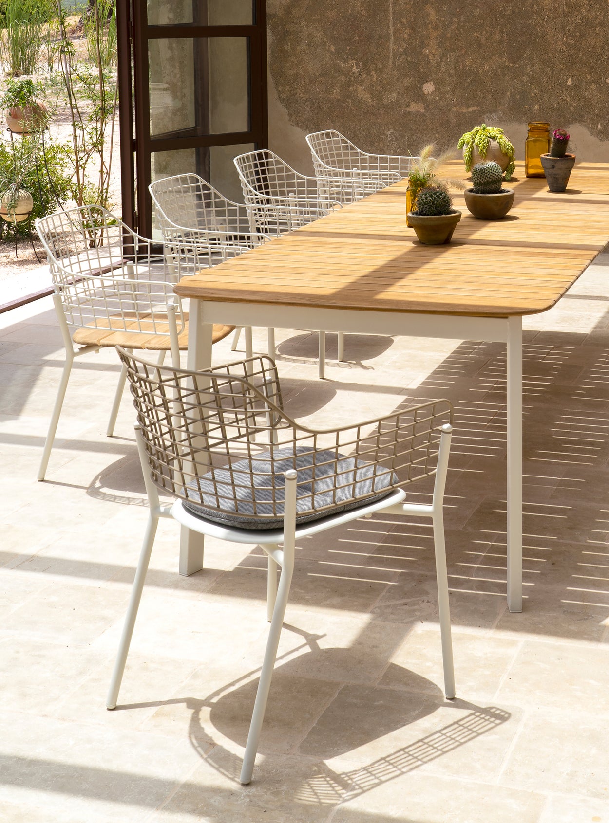 Lyze armchair Aluminium / 2 stuks