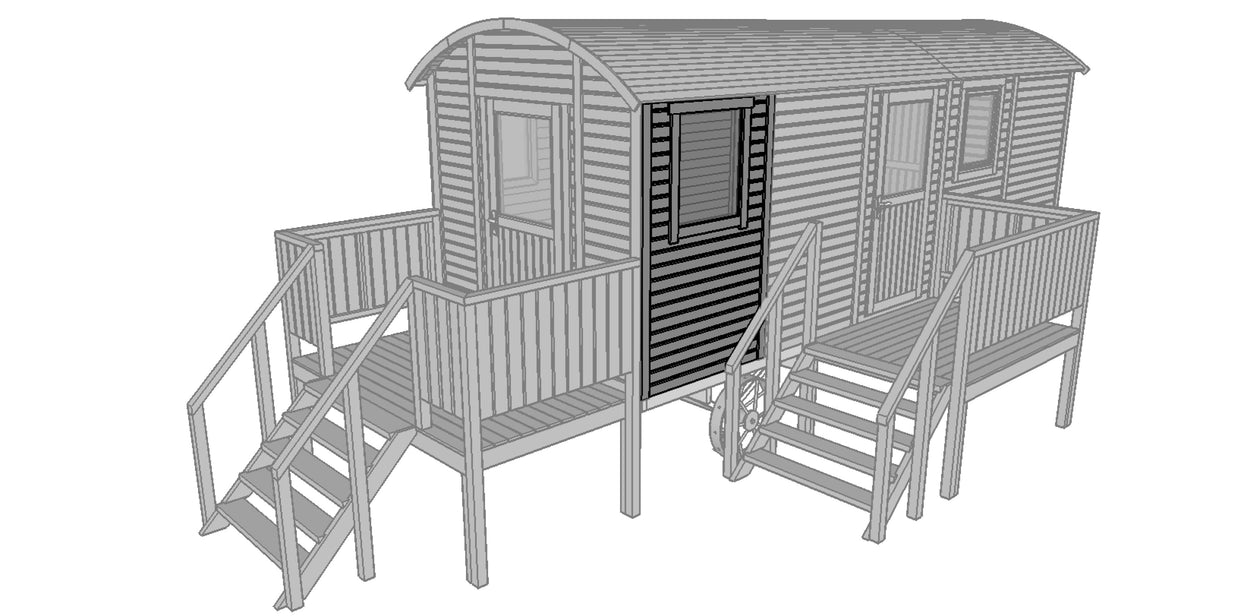 Paneel met enkel raam