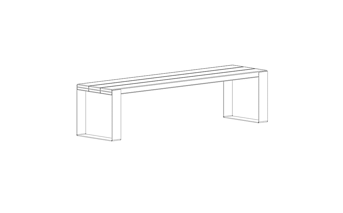 STR'8 Three Bench Outdoor / Indoor - 3 sizes