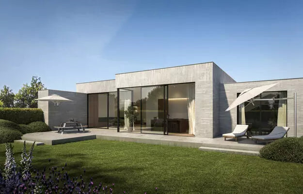 Paraflex standaard - MONO Balkonparasol - Rond