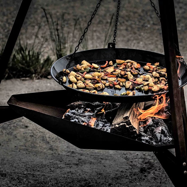 Barbecuepan incl. rvs ophanging