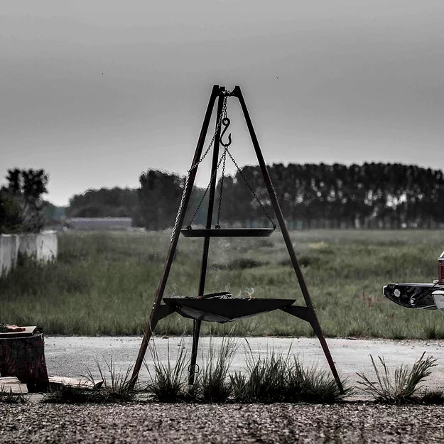 Barbecuepan incl. rvs ophanging