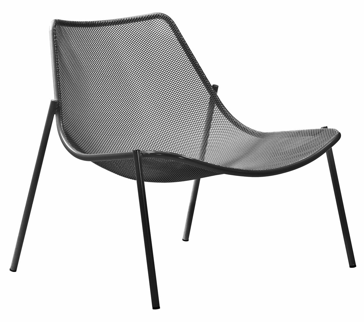 Round Lounge chair / 2 stuks